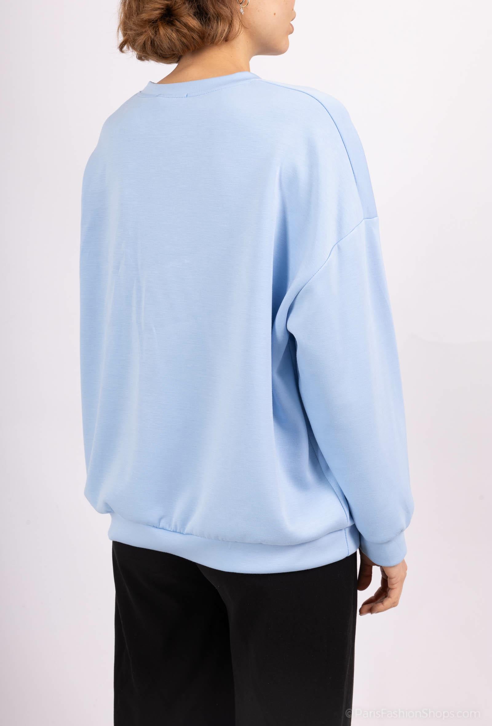 Sweat à Ourson Imprimé