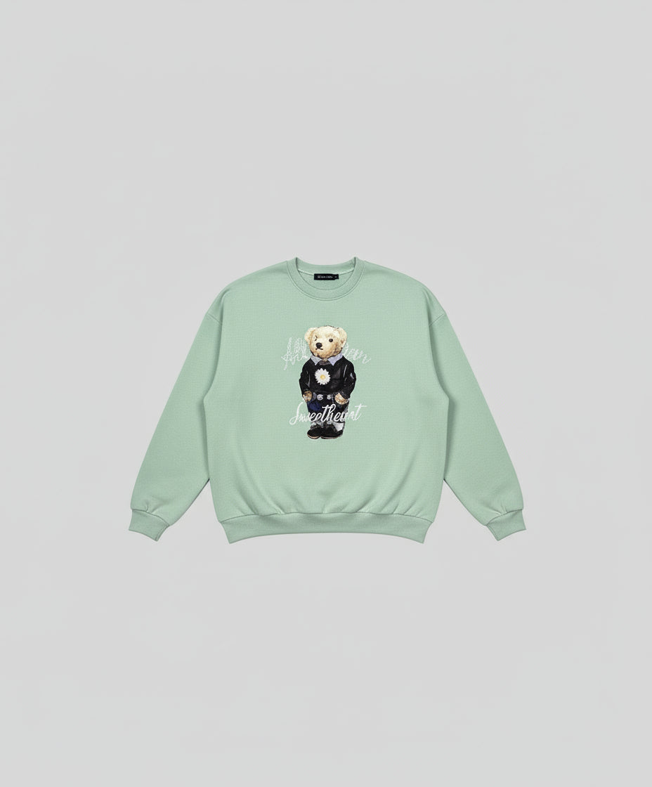 Sweat à Ourson Imprimé