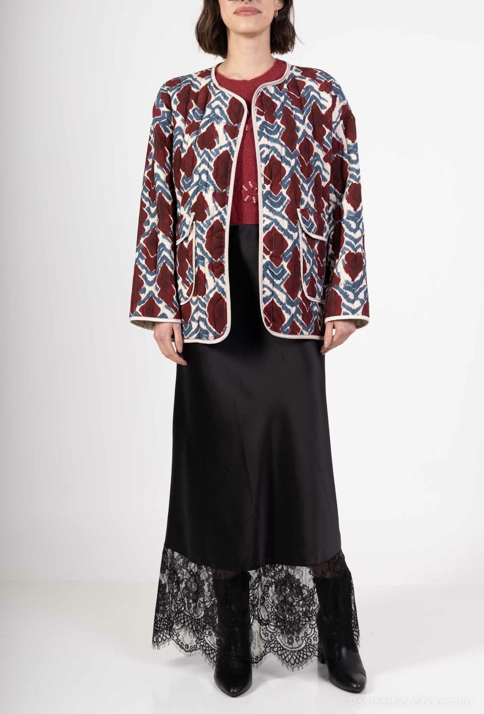 Quilted Jacket Ikat Nomade