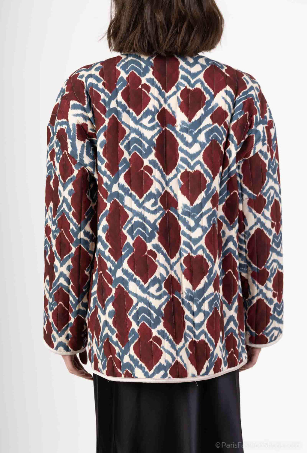 Quilted Jacket Ikat Nomade