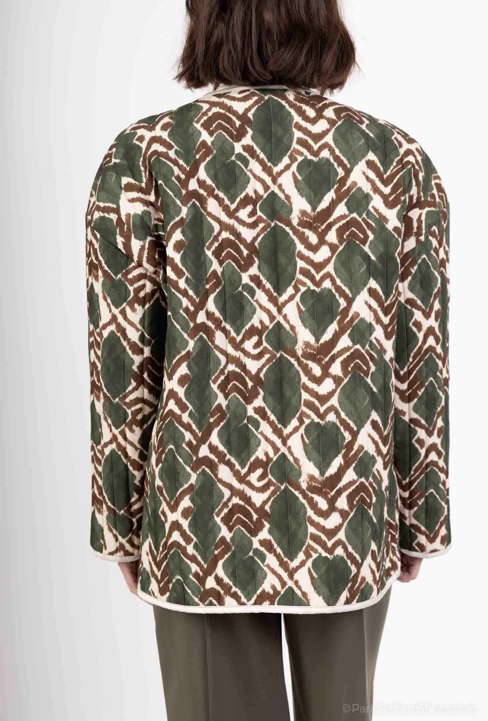 Quilted Jacket Ikat Nomade