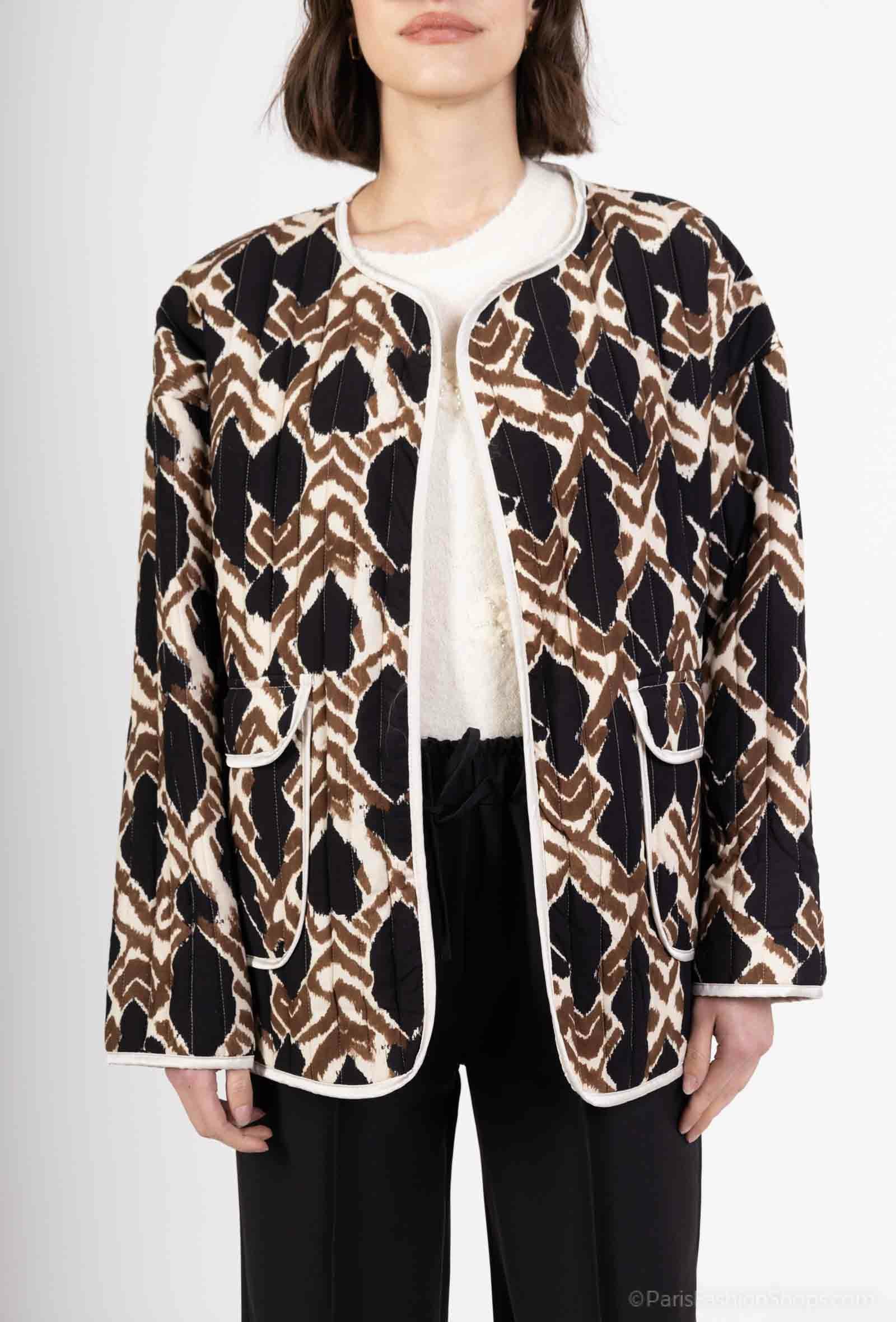 Quilted Jacket Ikat Nomade