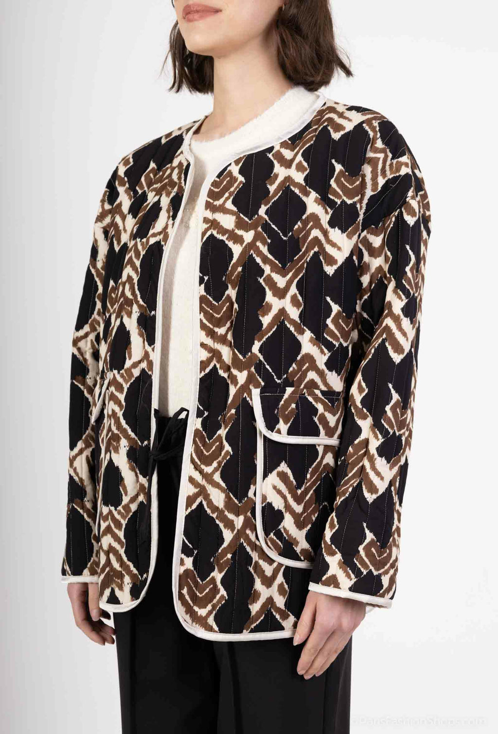 Quilted Jacket Ikat Nomade